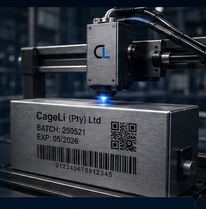 Smart industrial coding machine marking products